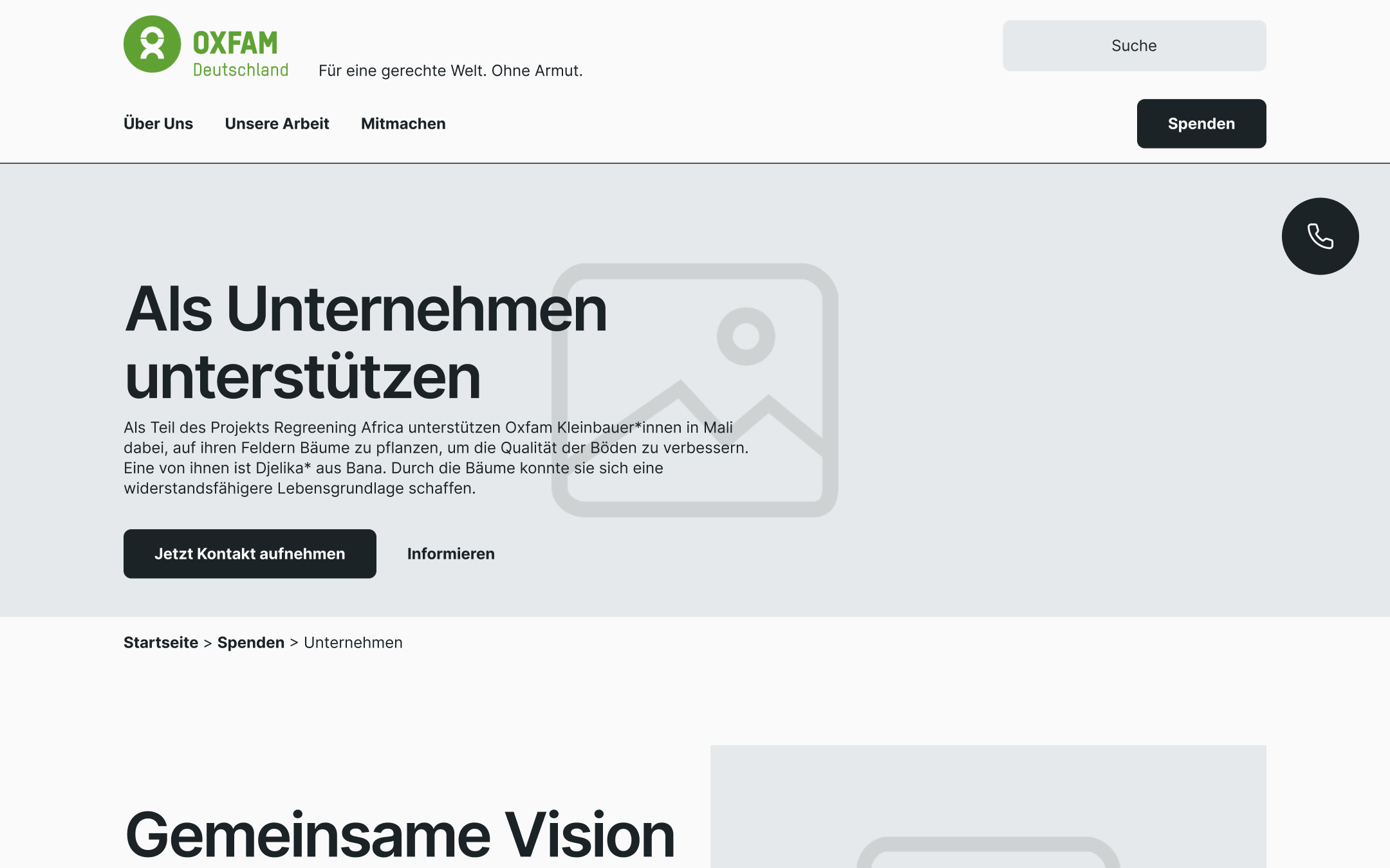 Oxfam_Unternehmensspenden_Wireframes-Snippet-01